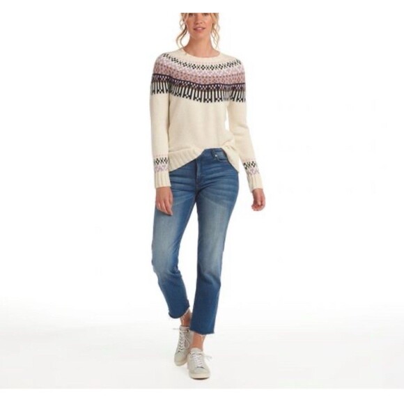 Barbour Coastal Collection Wool Blend Wareham Pullover Knit Sweater Sz 14 New - Picture 2 of 10